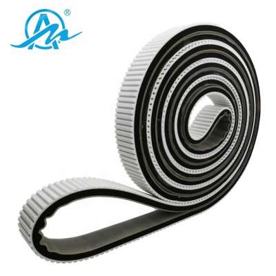 Special processing pu endless timing belt add black rubber coated