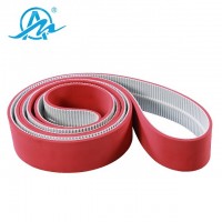 AIMAI nonstandard ATK5 add red rubber coated pu auto timing belt