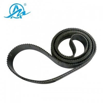 Foshan AIMAI nonstandard black pu pulley belt for treadmill machine