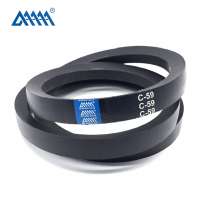 Different Types Transmission Wrapped V Belt Industrial A B C D E Z Rubber Belts